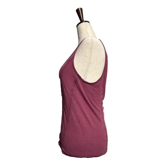 Free People • Tuck Me In Embellished Tank Top Raspberry S ASO Elena Gilbert - Picture 3 of 8